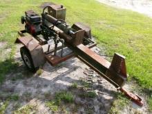 (0729)  HYDRO PULL TYPE LOG SPLITTER