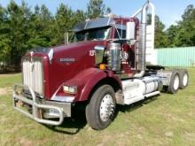 (0734)  2014 KENWORTH T800 DAY CAB, TITLE - 30 DAY