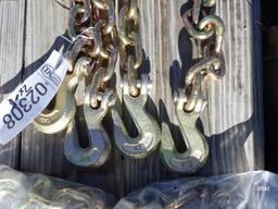 (2308) 20' 3/8" Grade 70 Chains (2x$)