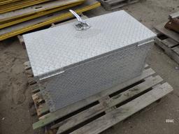 (2557) Galvanixed Diamond Plate Tool Bax