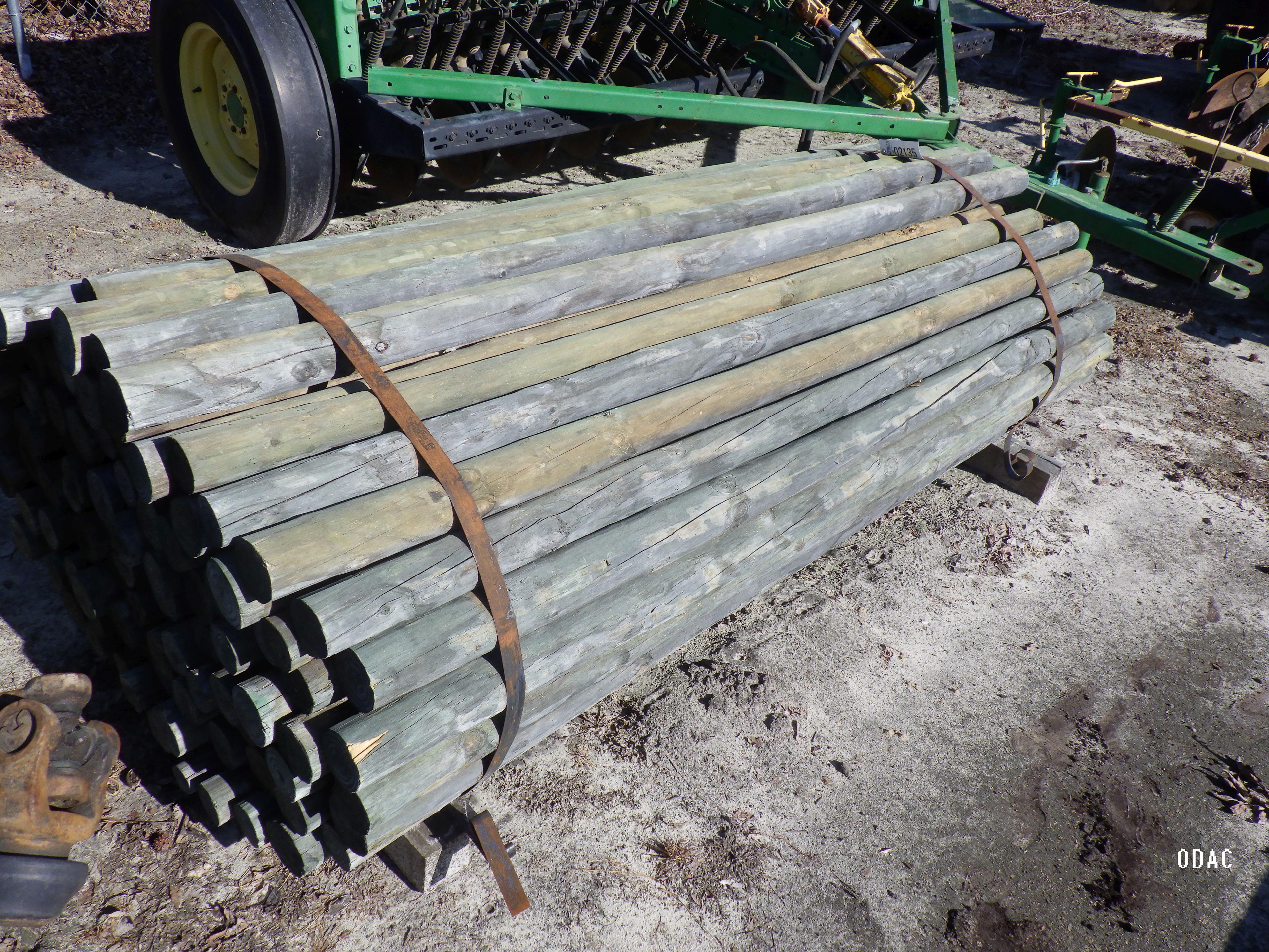 (2135) Bundle of 3"- 4" Post