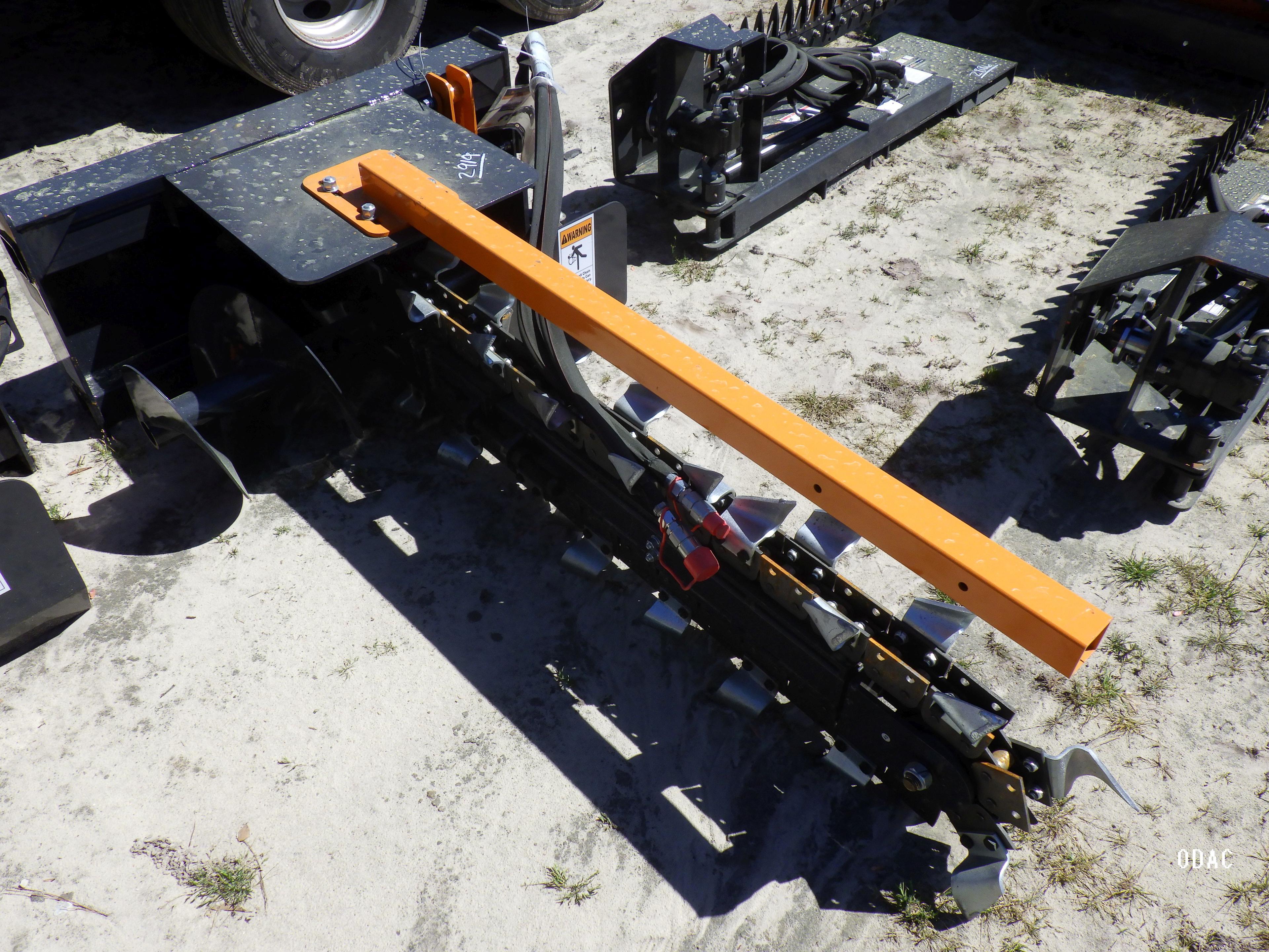 (2919) Wolverine 48" Skid Steer Trencher