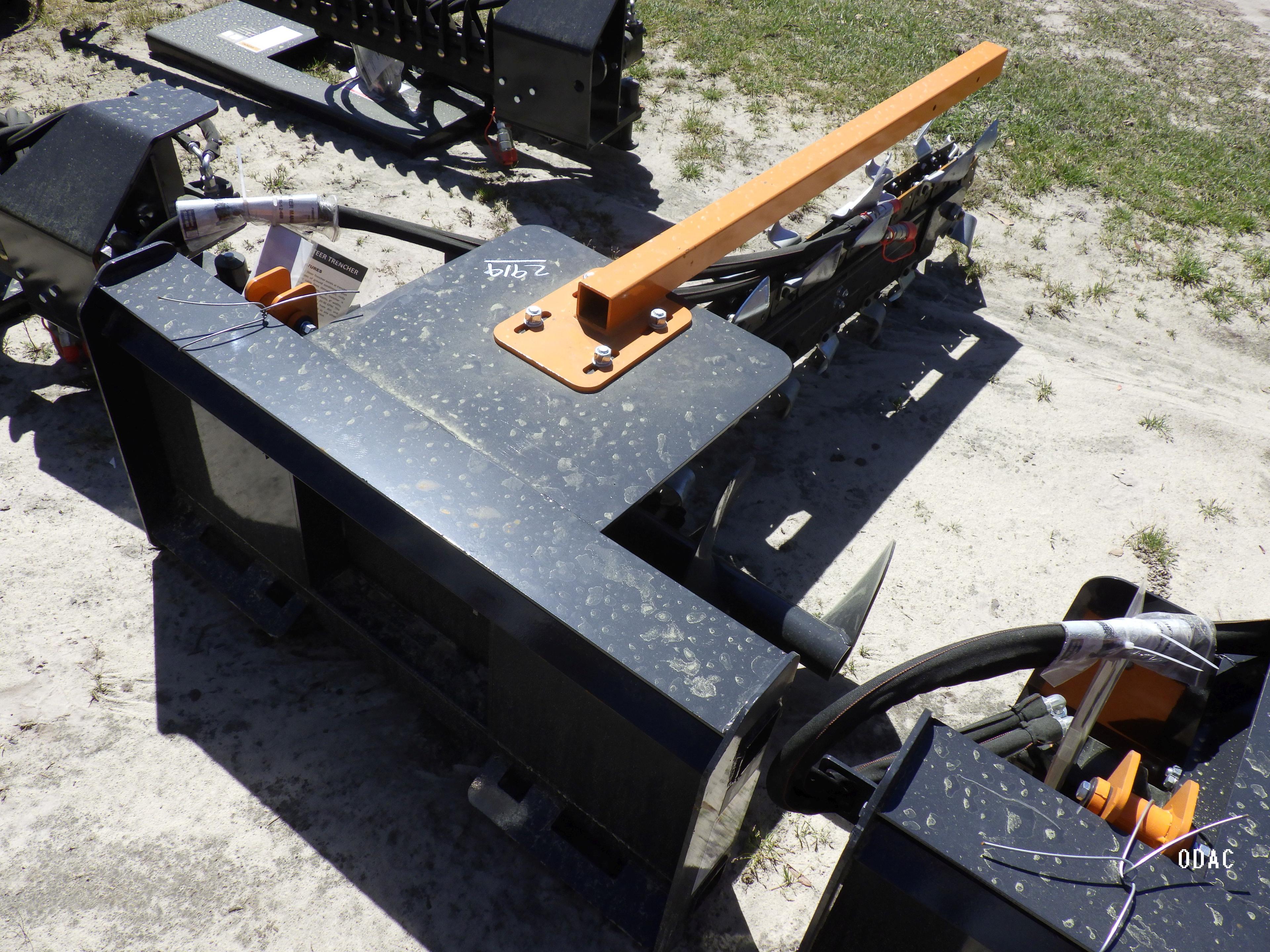 (2919) Wolverine 48" Skid Steer Trencher