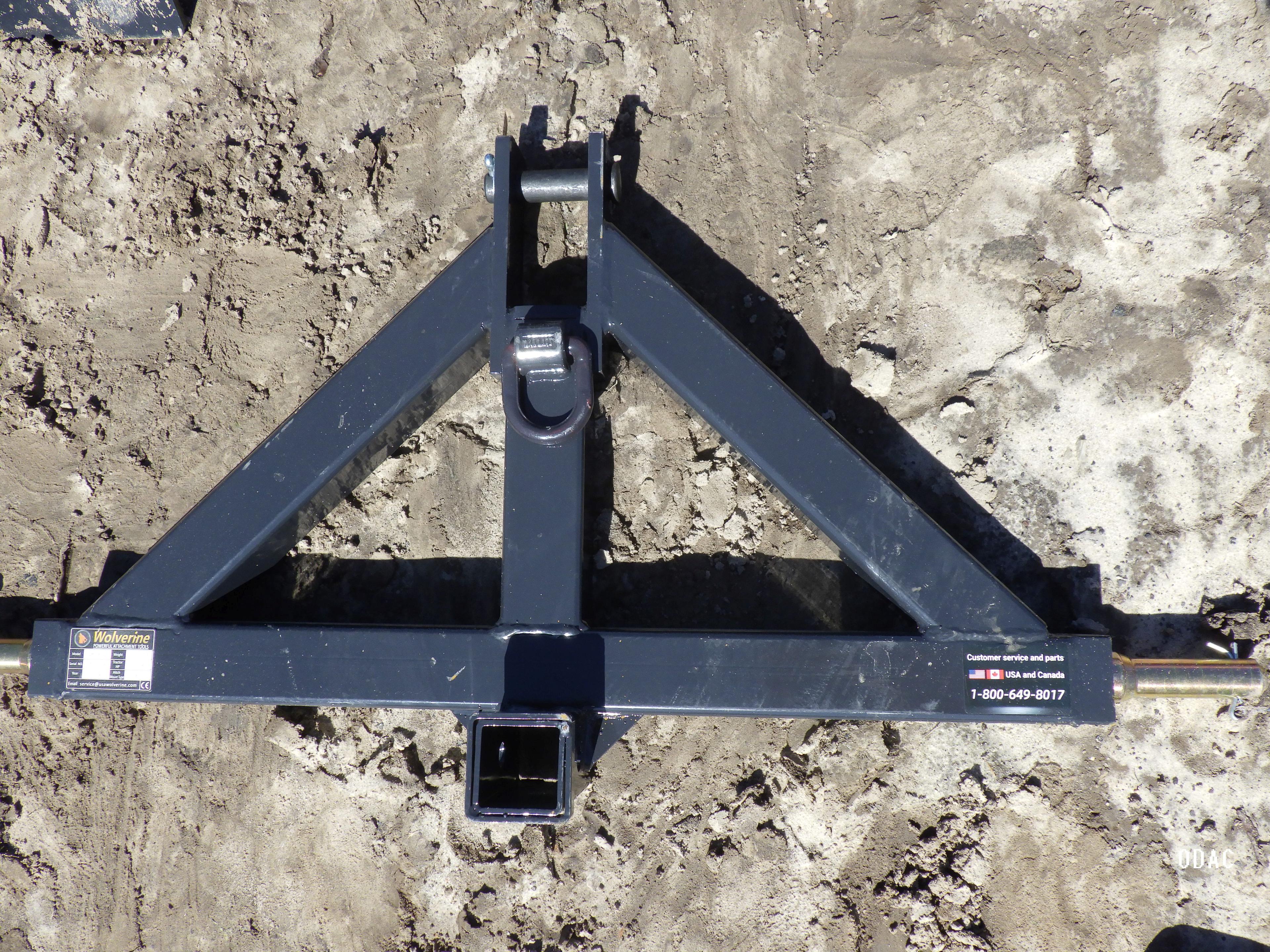 (2937) Wolverine 3pt Hitch Trailer Mover