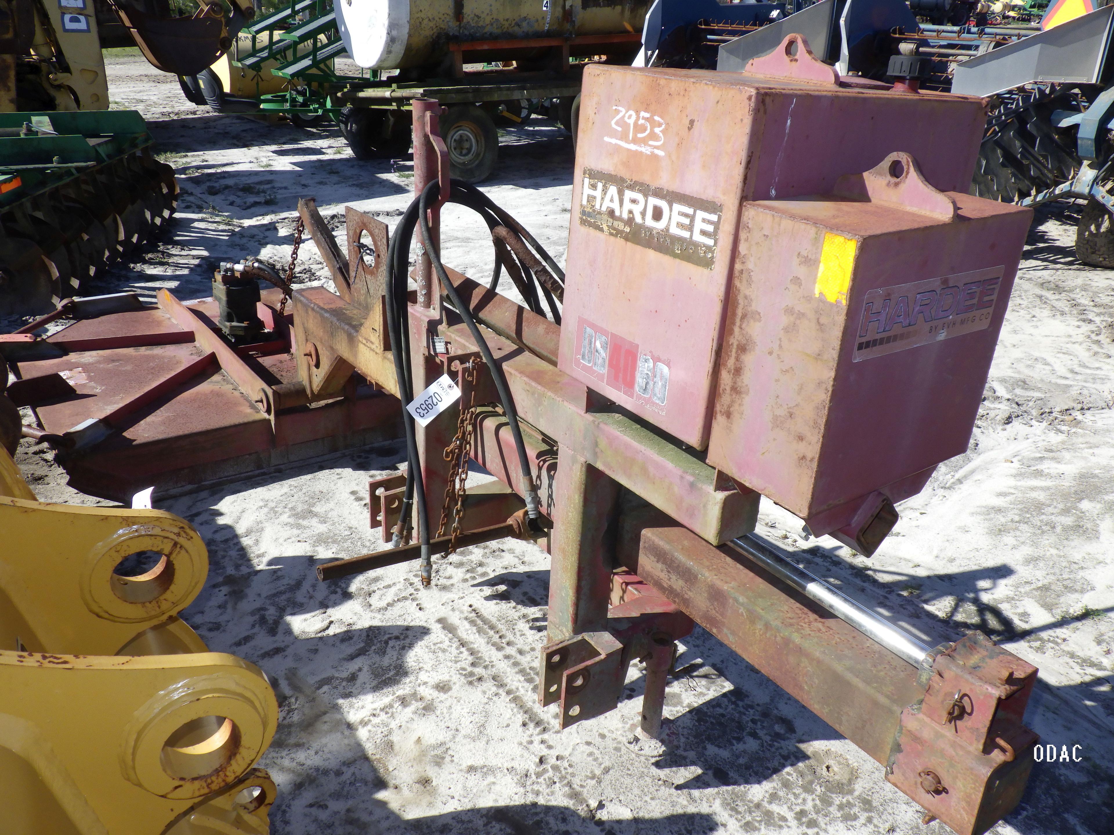 (2953) Hardee DB4060 Ditch Bank Cutter