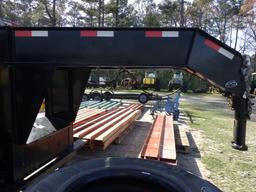 (4511) 2021 Gator Made 20'x5' Gooseneck (w/Title)