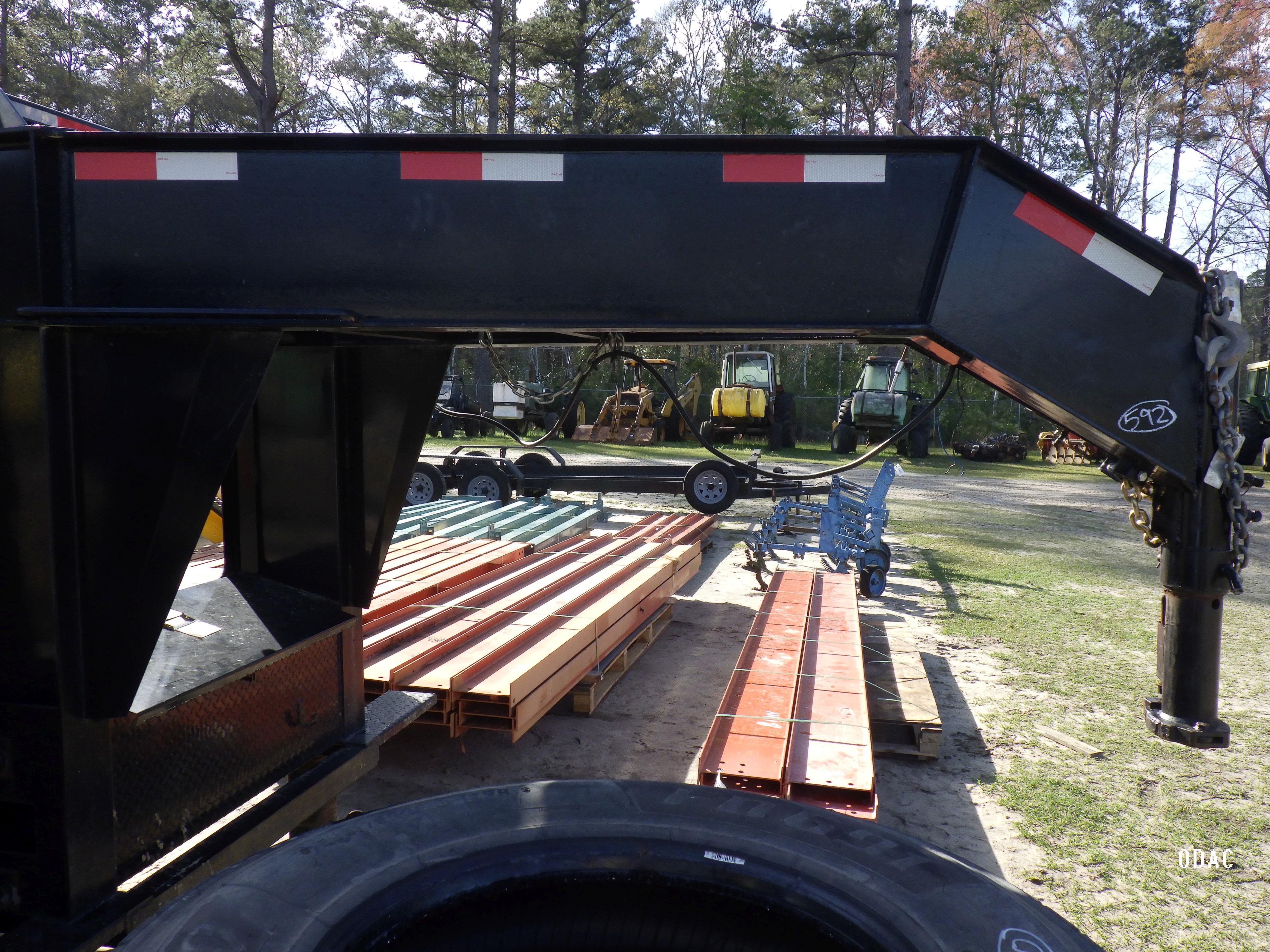 (4511) 2021 Gator Made 20'x5' Gooseneck (w/Title)