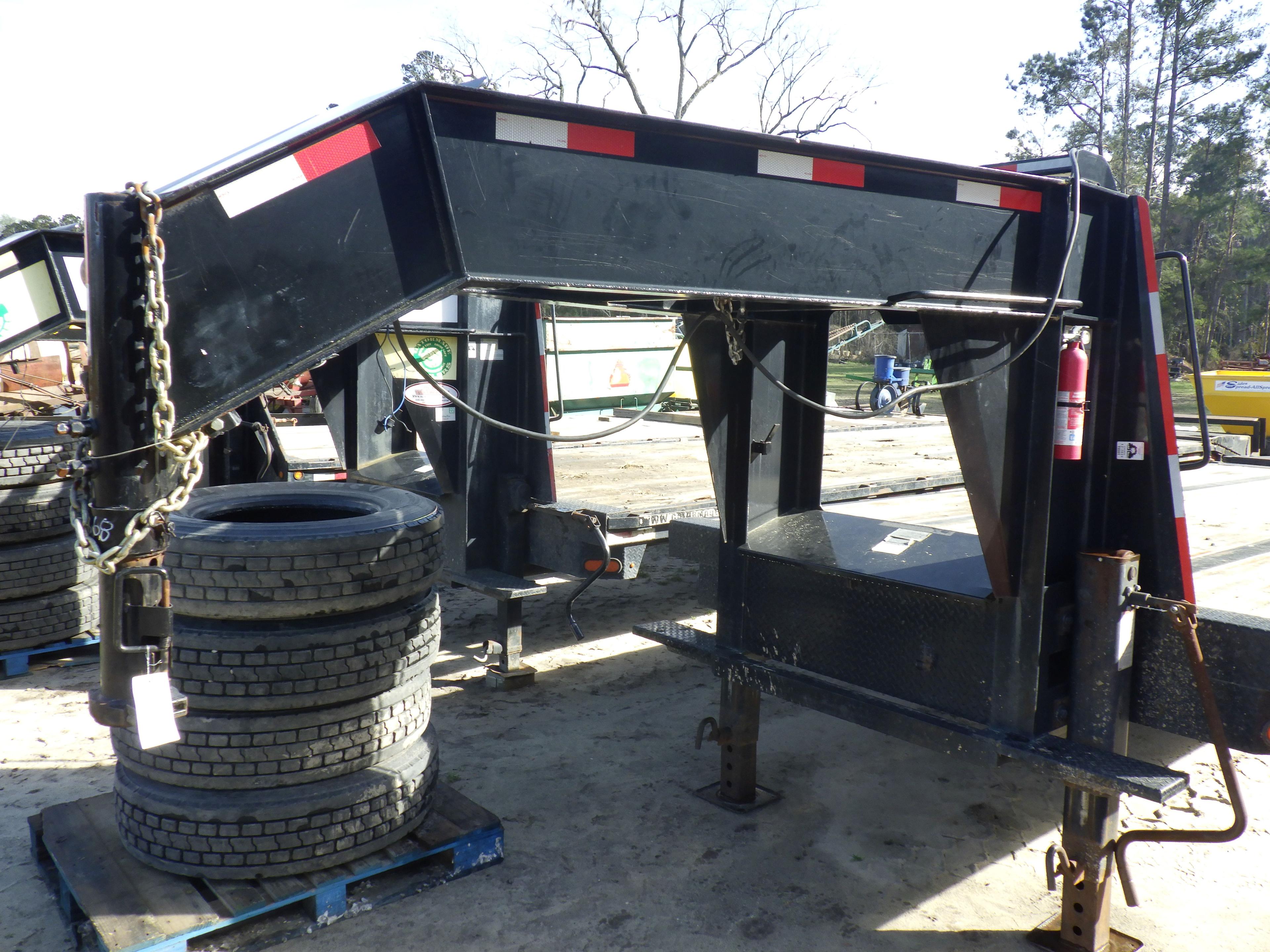 (4511) 2021 Gator Made 20'x5' Gooseneck (w/Title)