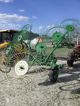 (0637) Frontier WR1008 Hay Rake
