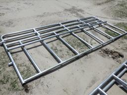 (4947) 12' Creep Feeder Galvanized Feeder Panel