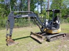 (4885) John Deere 35G ROPS Mini Excavator
