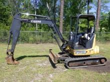 (4886) John Deere 35G Open ROPS Mini Excavator