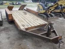 (4903) 14'x76" Pintle Hitch Trailer
