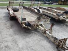 (4910) Butler 17'x72" Double Axle Trailer(w/Title)