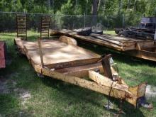 (4916) Butler16'x72" Double Axle Trailer (Inop)