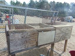 CHICKEN COUPE FISH TRAP AND,