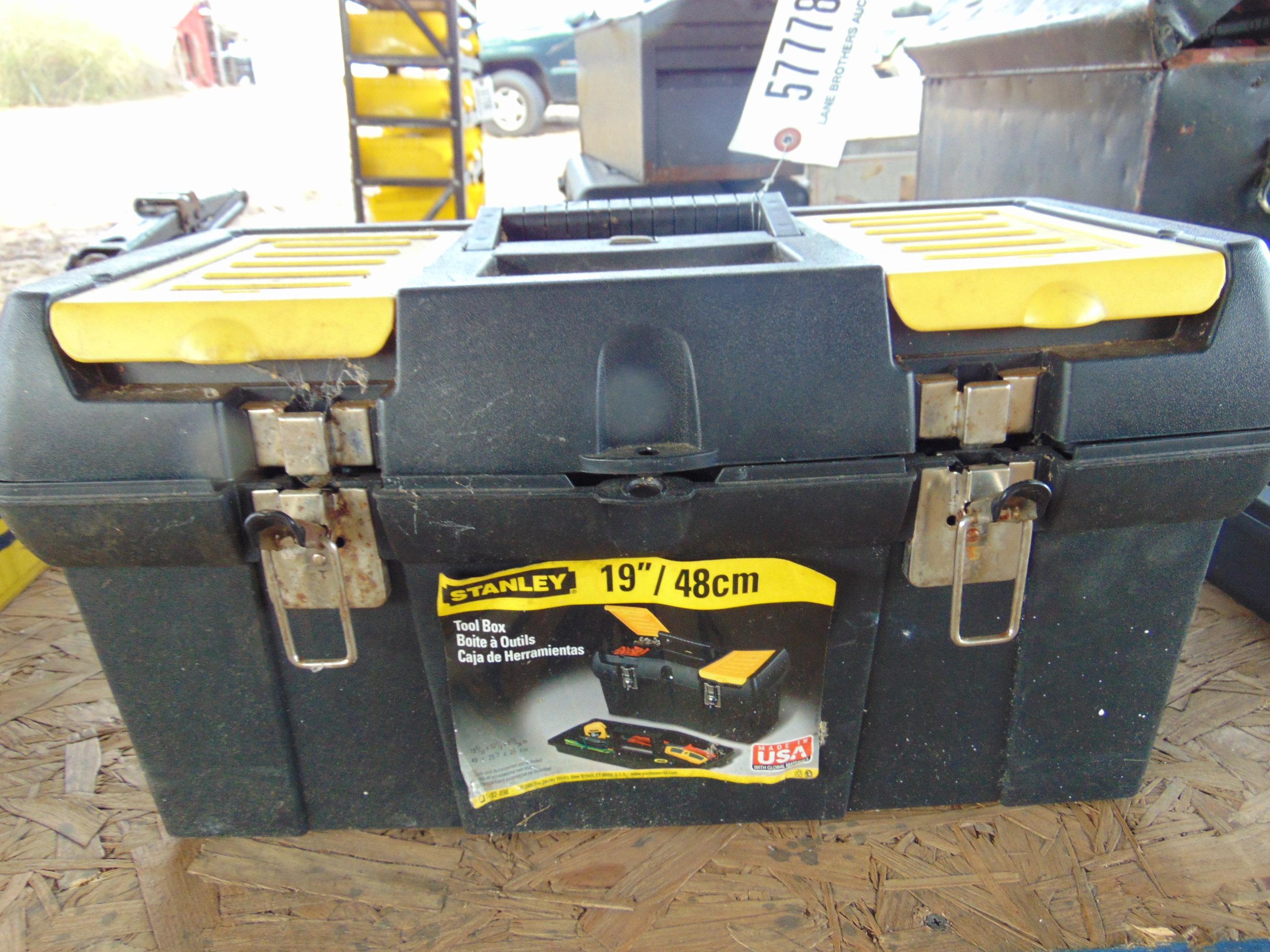 1- TOOL BOX AND TOOLS