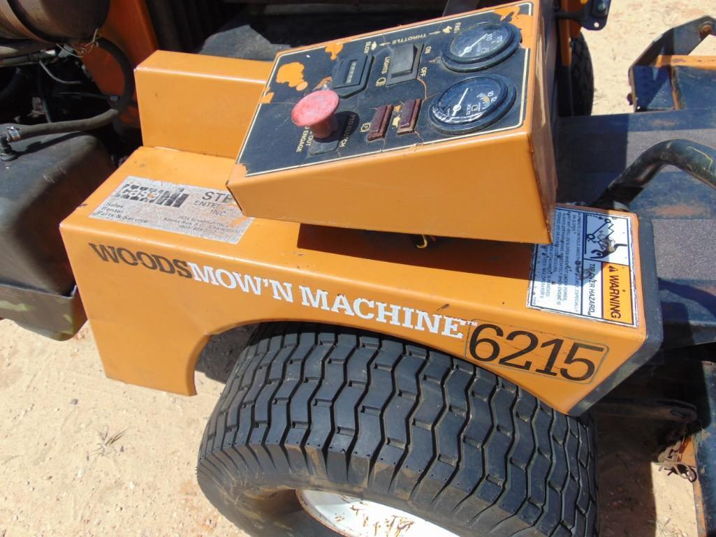 WOODS 6215 ZERO TURN MOWER,
