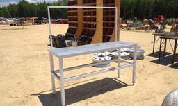 ALUMINUM TOP TABLE