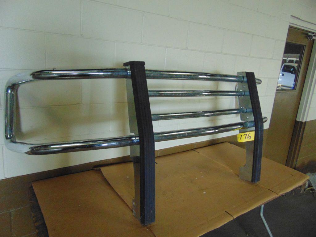 CHROME BRUSH GUARD,
