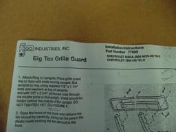 BIG TEX MODEL 77699R BLACK BRUSH GUARD,
