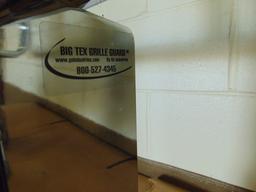BIG TEX MODEL 77724 CHROME BRUSH GUARD,
