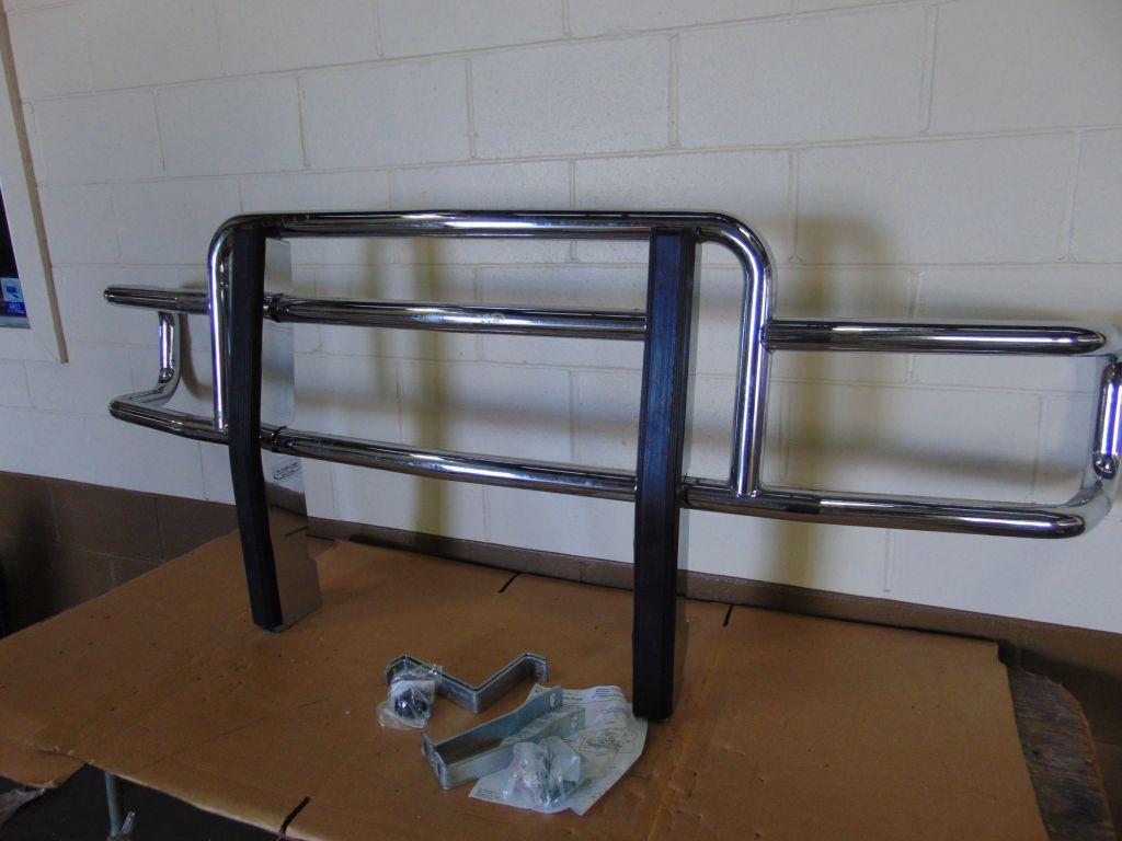 BIG TEX MODEL 77724 CHROME BRUSH GUARD,