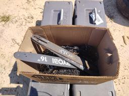 6 RYOBI CHAIN SAWS FOR PARTS