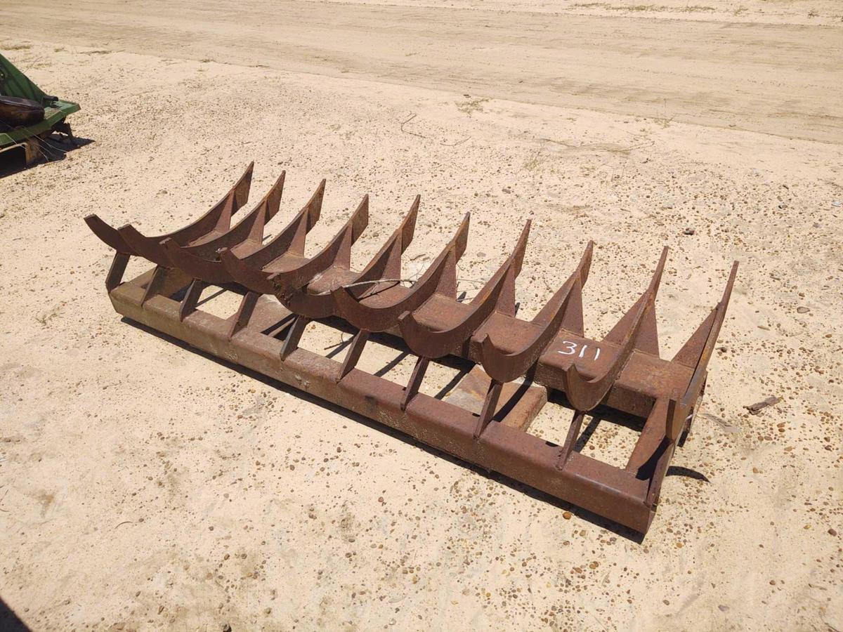 SKID STEER ROOT RAKE 78IN