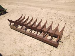 SKID STEER ROOT RAKE 78IN