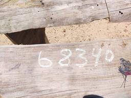 2 WOOD BENCHES