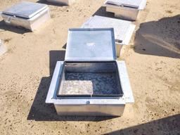 ALUM TOOL BOX 22IN X 20IN X 8IN