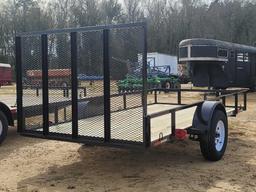 329 - ABSOLUTE - NEW 6' X 12' GATE TRAILER,