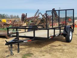 329 - ABSOLUTE - NEW 6' X 12' GATE TRAILER,
