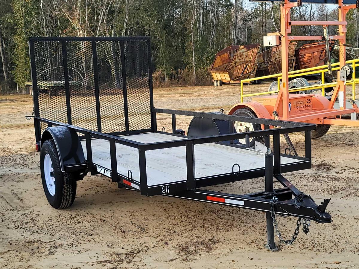 611 - ABSOLUTE - NEW 5' X 10' GATE TRAILER,
