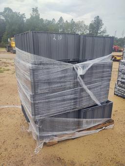 210 - 25 PLASTIC TOTES