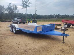 235 - 82" X 18' DOVE TAIL TRAILER,*