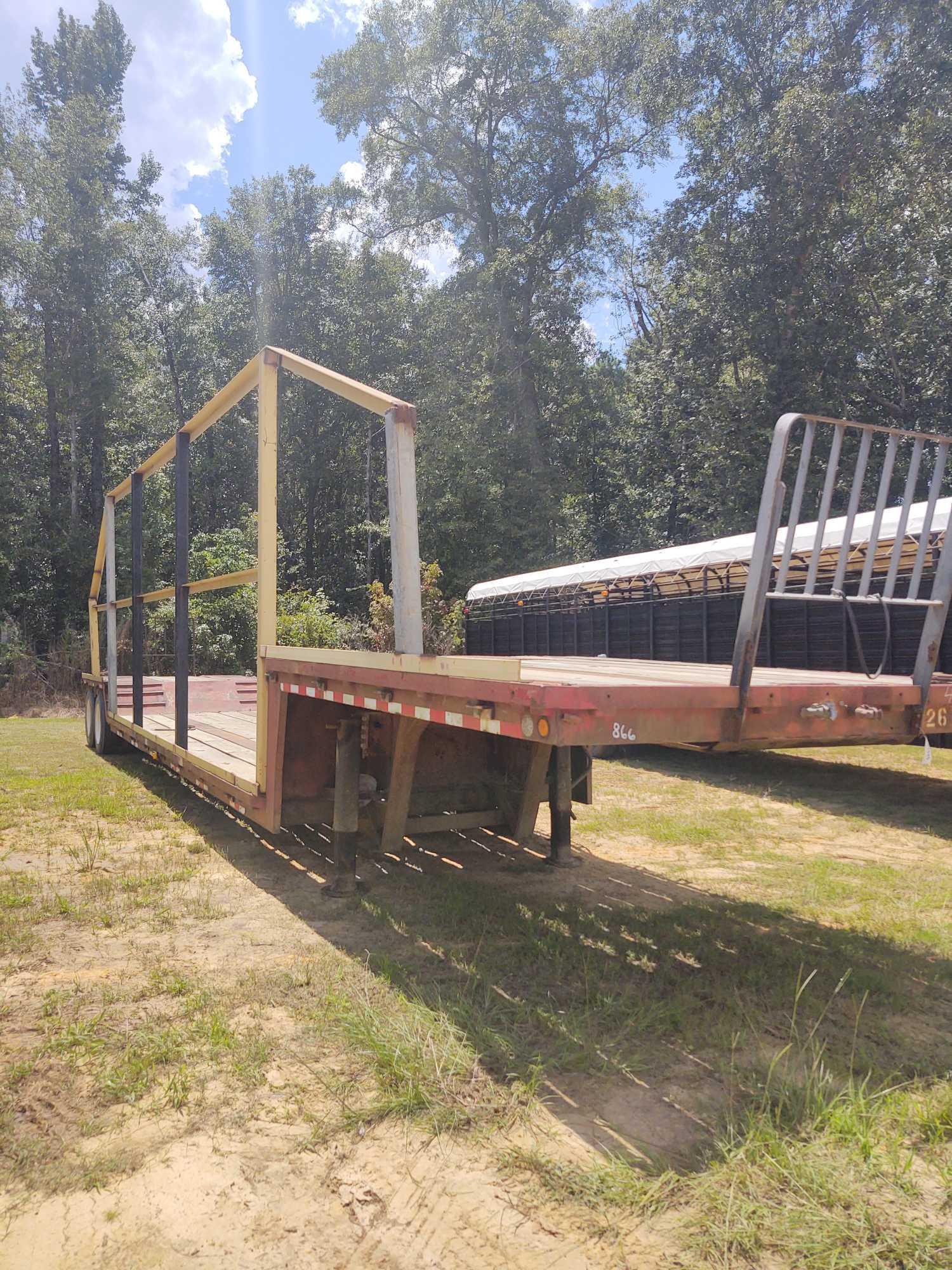 1984 DELT 45X102 DROP TRAILER,