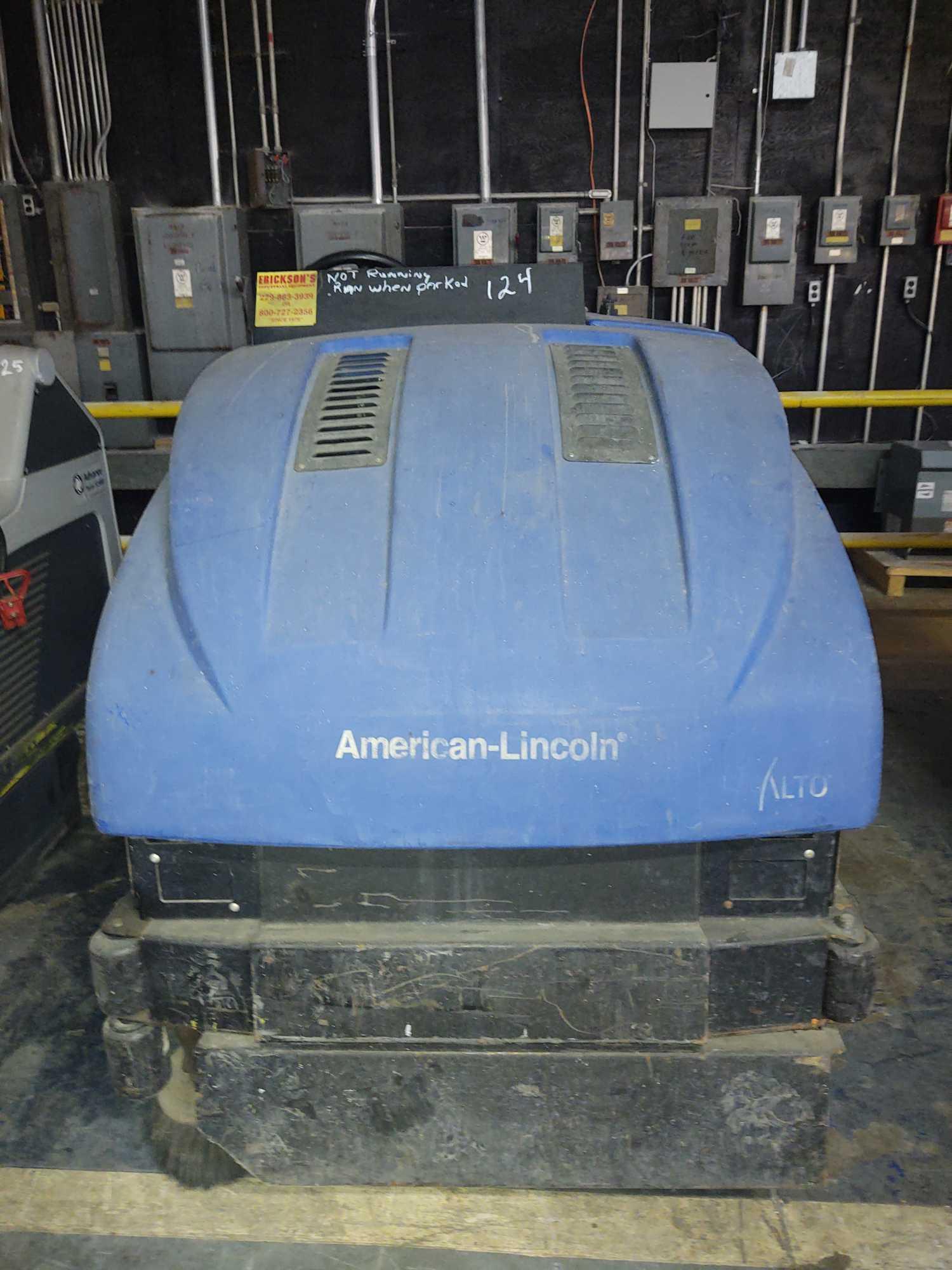 AMERICAN LINCOLN RIDER SWEEPER/SCRUBBER