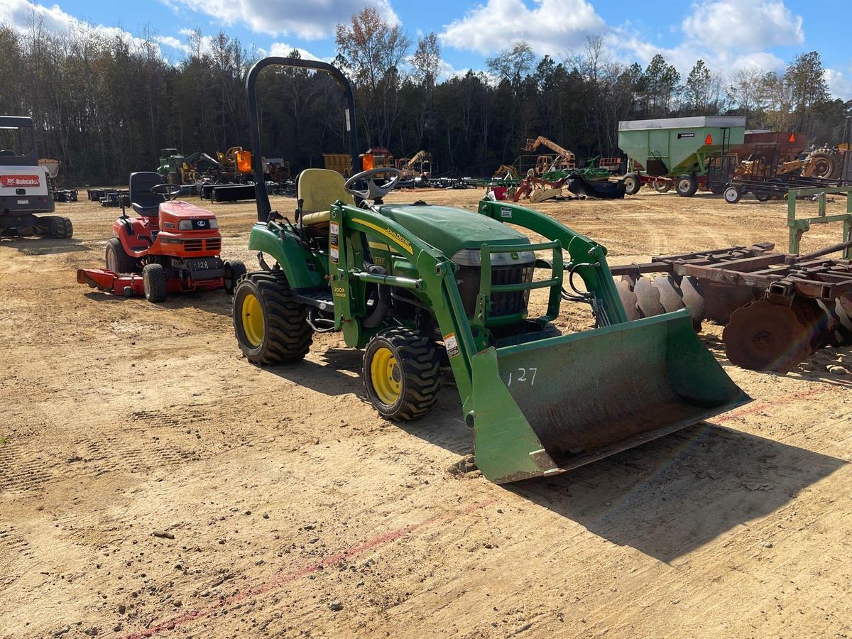 127 - JOHN DEERE 2305 4WD TRACTOR,