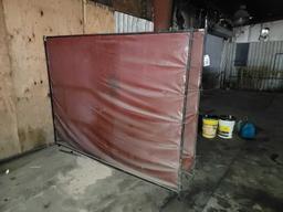 WELDING SCREEN WITH FRAME