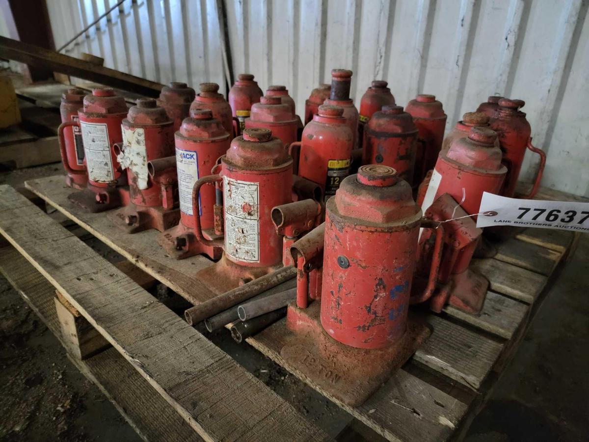 21- 12 TON BOTTLE JACKS