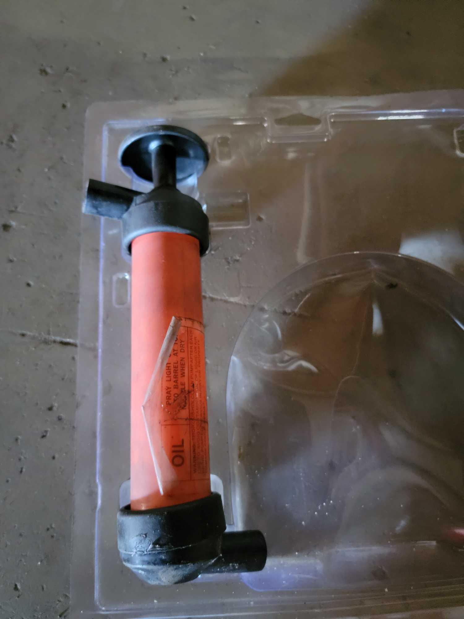 CONTAINER CONTAINING PCV PLUMBING PARTS