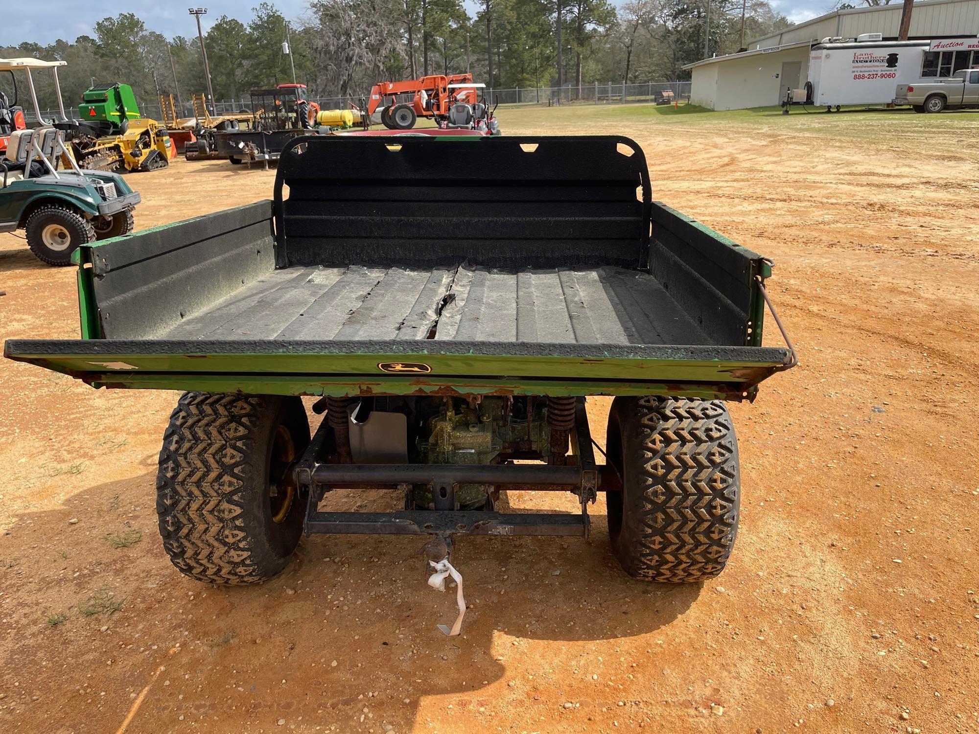 112 - JOHN DEERE GATOR HPX 4X4 DUMP BED,