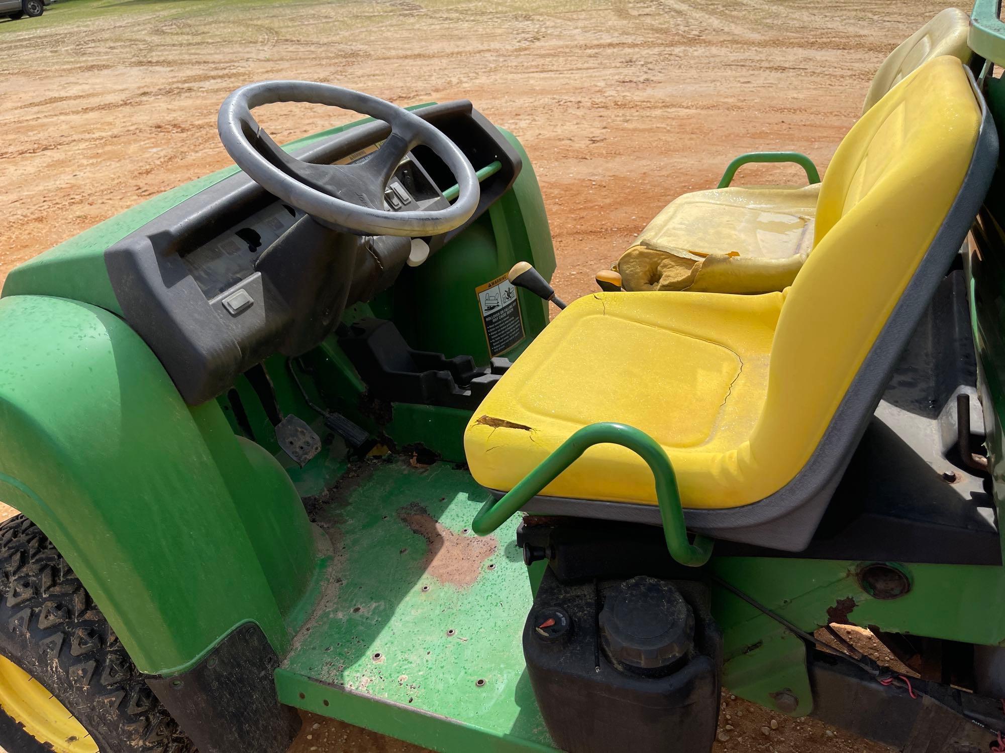 112 - JOHN DEERE GATOR HPX 4X4 DUMP BED,