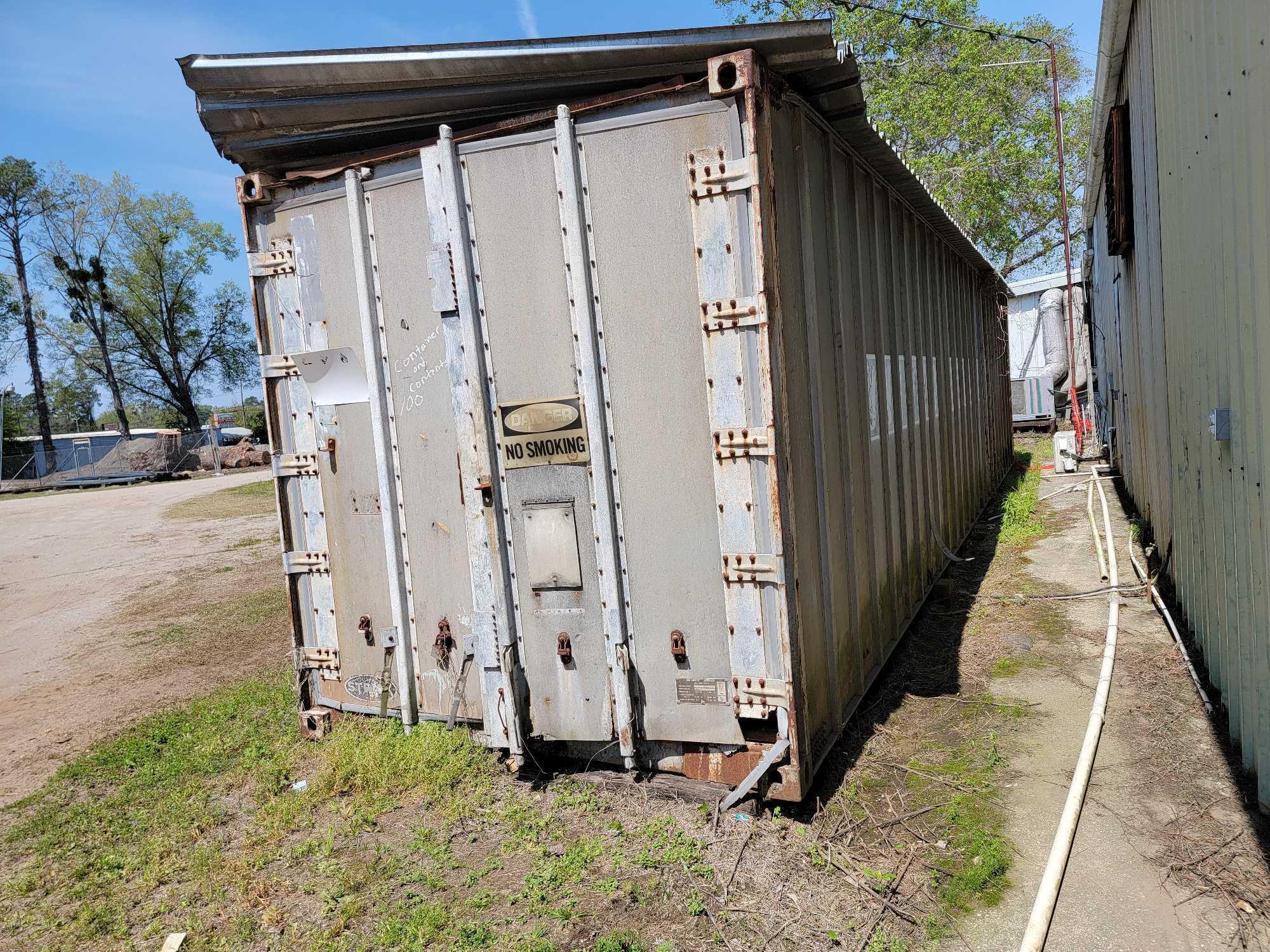 STRICK 1970 8' X 40' SHIPPING CONTAINER,