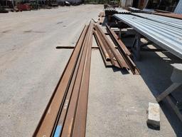 13 PIECES OF MISC. STEEL