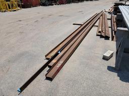13 PIECES OF MISC. STEEL