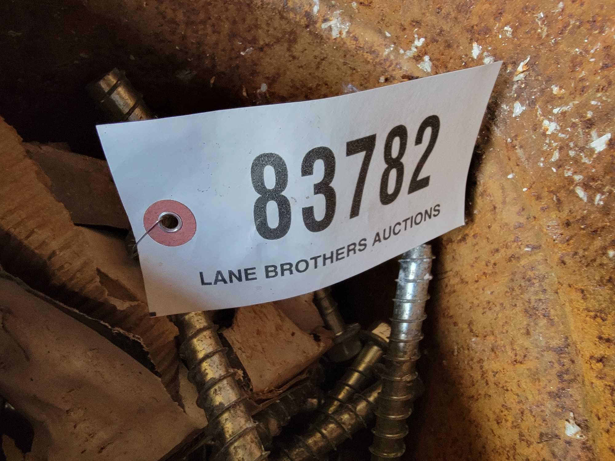 PALLET OF MISC. BOLTS AND CONCRETE SCREWS