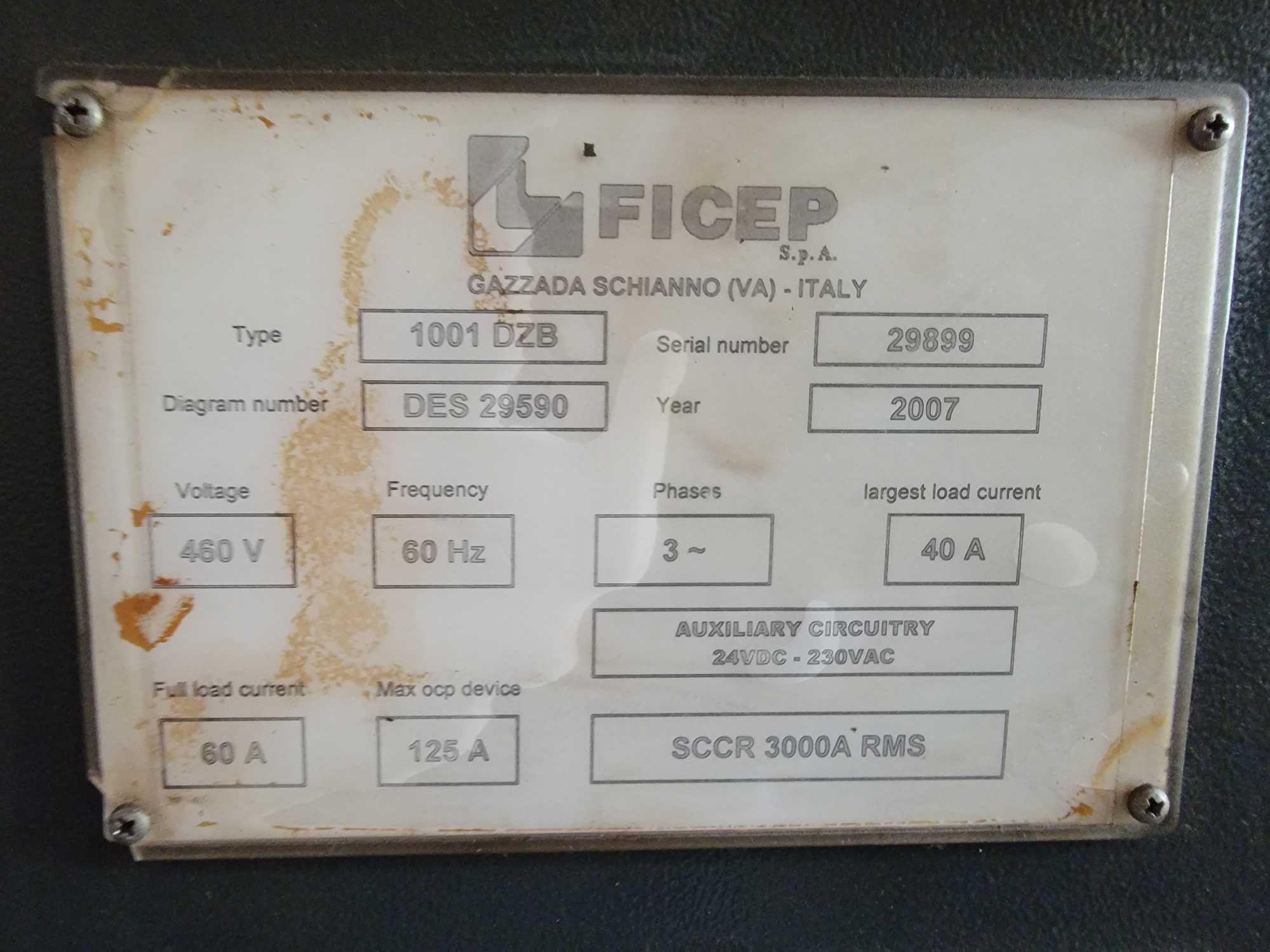 2007 FICEP DRILLING & SAWING LINE